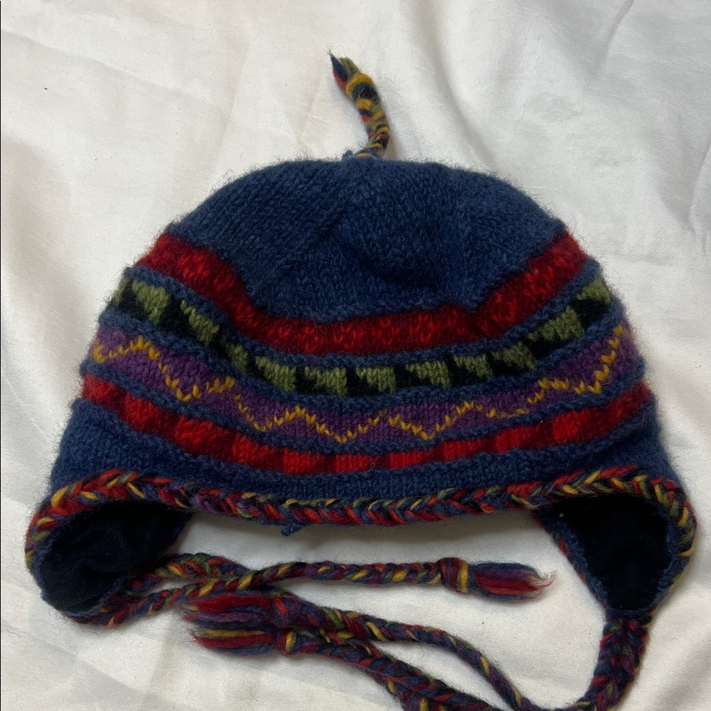 Cozy Knit Kids Hat with Ear Flaps
